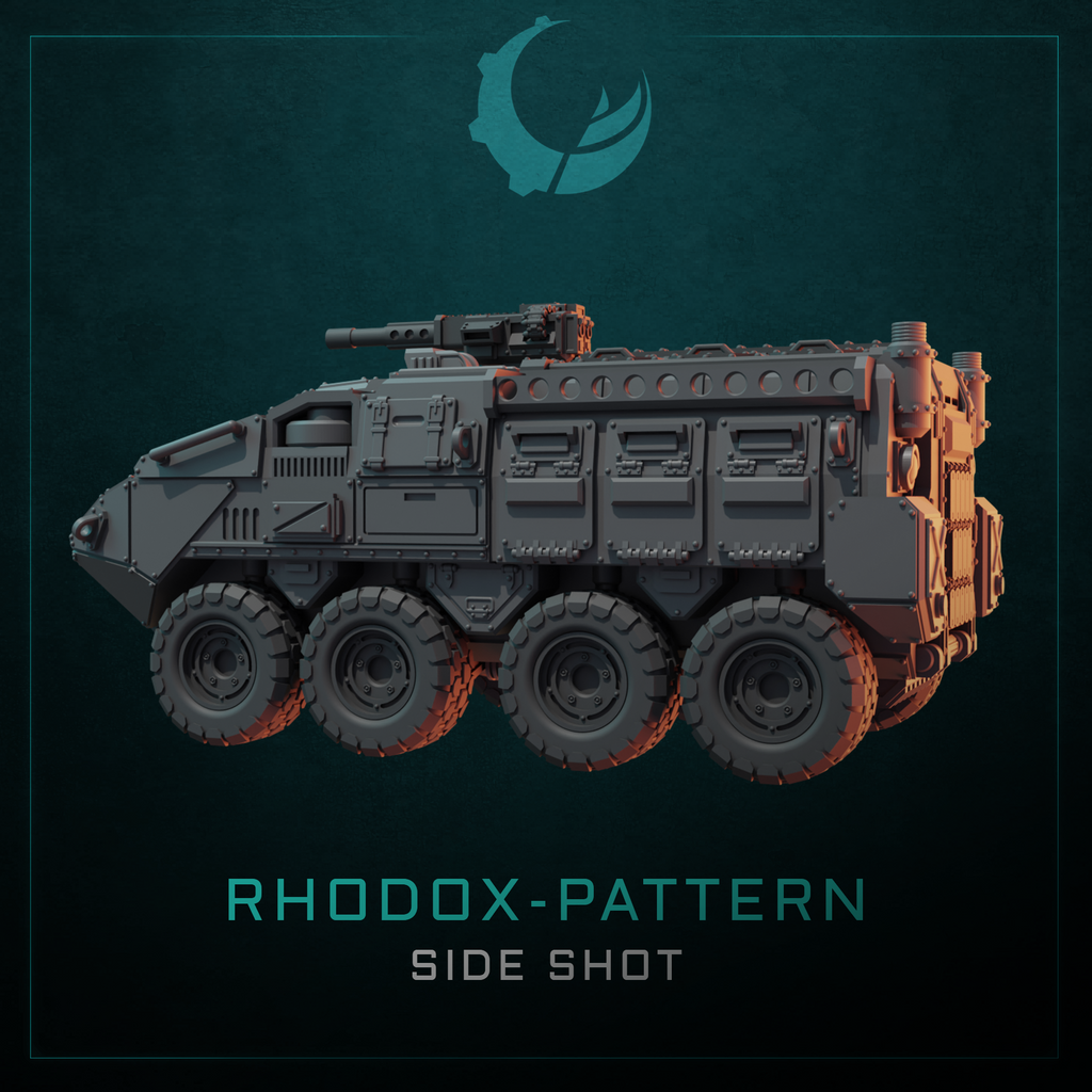 Véhicule d'attaque rapide à motif Rhodox
