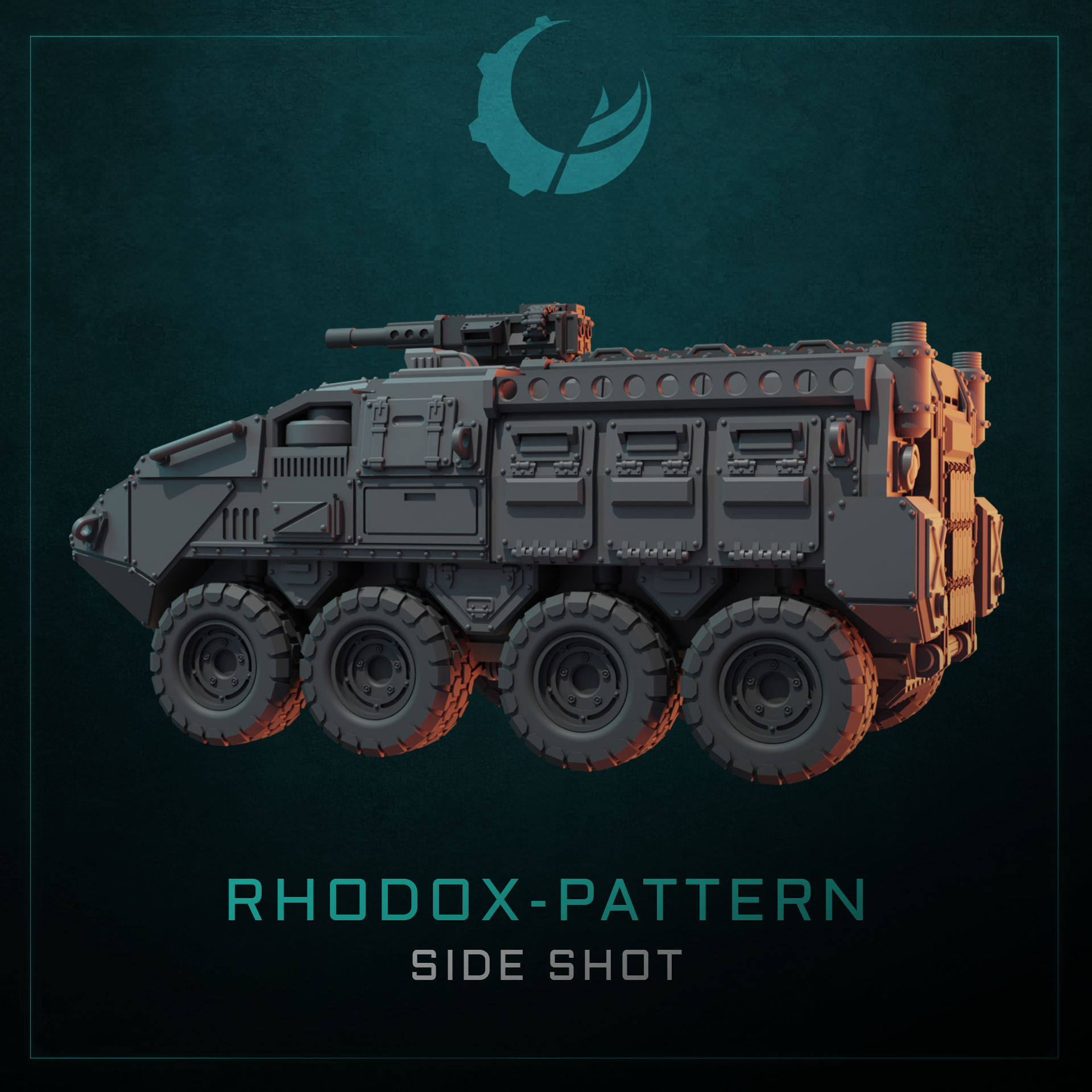 Rhodox-Muster Schnellangriffsfahrzeug