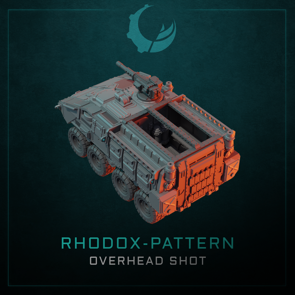 Véhicule d'attaque rapide à motif Rhodox