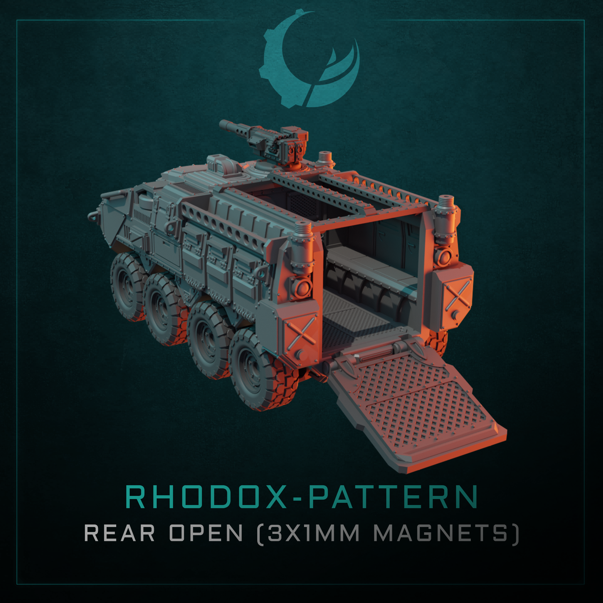 Rhodox-Muster Schnellangriffsfahrzeug