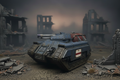 Artemis Incinerator Tank on ruined battlefield