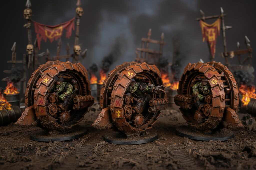 Ork Monowheel Bikes - Centre Replaced
